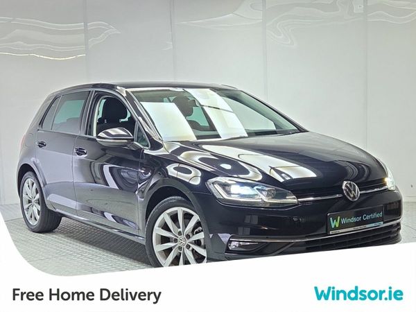 Volkswagen Golf Hatchback, Petrol, 2018, Black