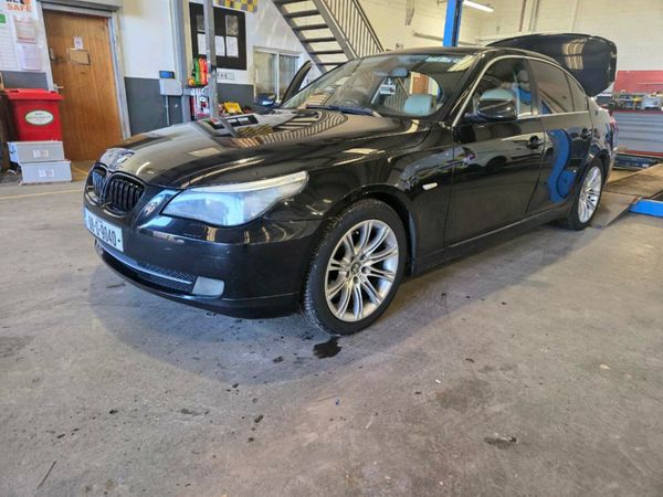 BMW 5-Series Saloon, Diesel, 2008, Black