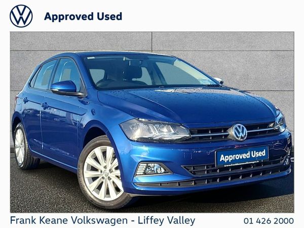 Volkswagen Polo Hatchback, Petrol, 2020, Blue