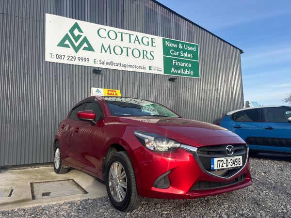 Mazda Demio Hatchback, Petrol, 2017, Red