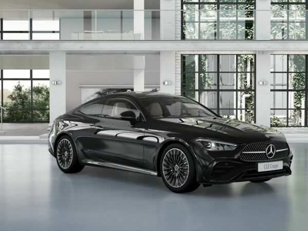 Mercedes-Benz CLE Coupe, Diesel Hybrid, 2025, Black