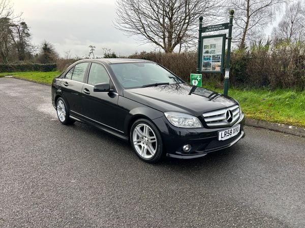 Mercedes-Benz C-Class Saloon, Petrol, 2008, Black