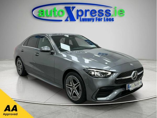 Mercedes-Benz C-Class Saloon, Petrol Hybrid, 2022, Grey