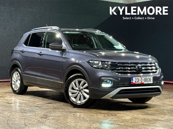 Volkswagen T-Cross SUV, Petrol, 2023, Grey