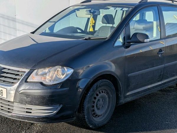 Volkswagen Touran MPV, Diesel, 2008, Black