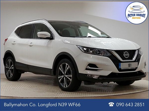 Nissan Qashqai SUV, Diesel, 2018, White