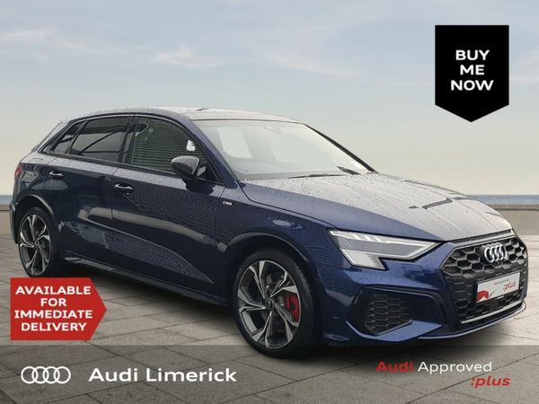Audi A3 Hatchback, Petrol Plug-in Hybrid, 2024, Blue
