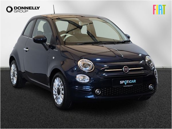 Fiat 500 Hatchback, Petrol, 2022, Blue