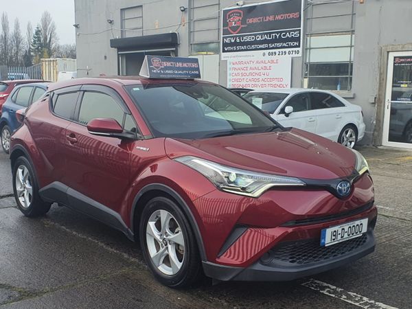 Toyota C-HR SUV, Petrol Hybrid, 2019, Red