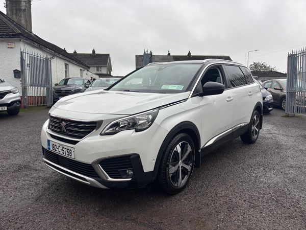 Peugeot 5008 MPV, Petrol, 2018, White