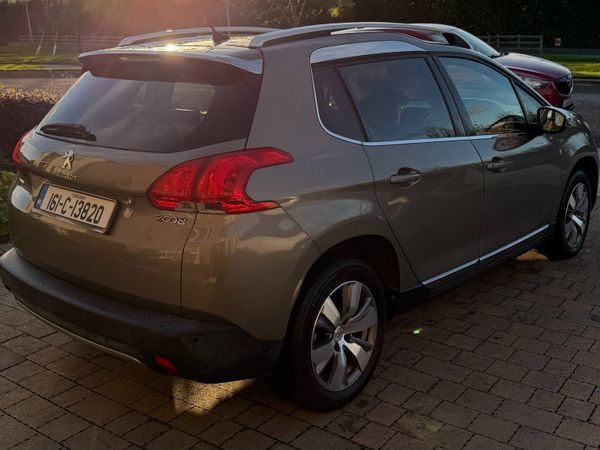 Peugeot 2008 SUV, Petrol, 2016, Grey