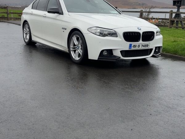 BMW 5-Series Saloon, Diesel, 2015, White
