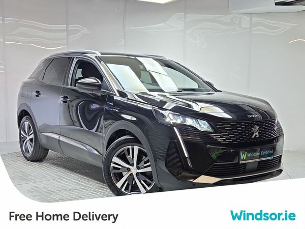 Peugeot 3008 SUV, Petrol Hybrid, 2024, Black
