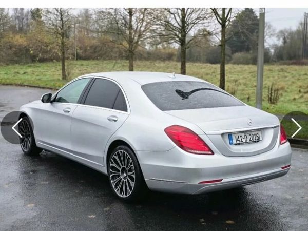 Mercedes-Benz S-Class Saloon, Diesel, 2014, Silver