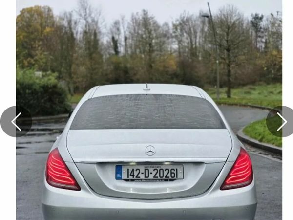 Mercedes-Benz S-Class Saloon, Diesel, 2014, Silver