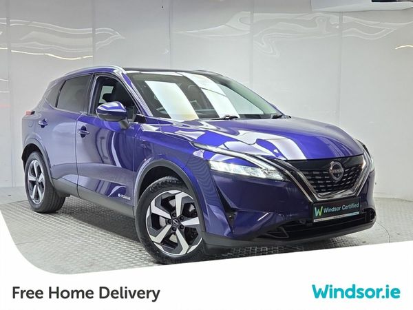 Nissan Qashqai MPV, Petrol Hybrid, 2023, Blue