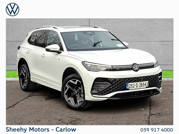 Volkswagen Tiguan SUV, Petrol Plug-in Hybrid, 2025, White
