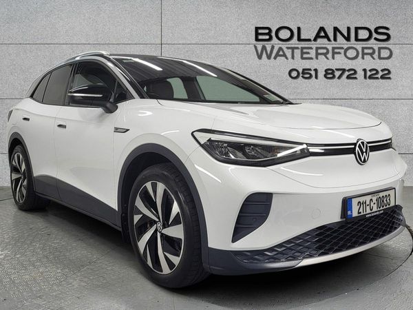 Volkswagen ID.4 Saloon, Electric, 2021, White
