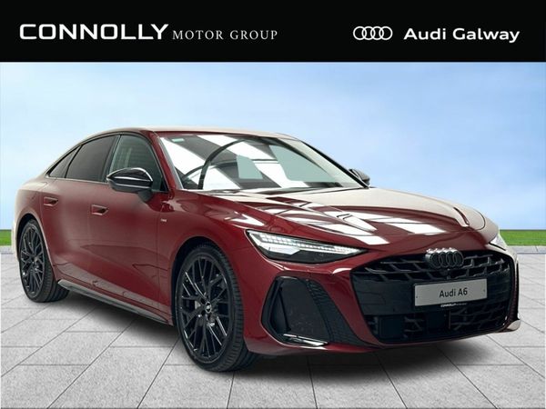 Audi A6 Saloon, Petrol Plug-in Hybrid, 2026, Red