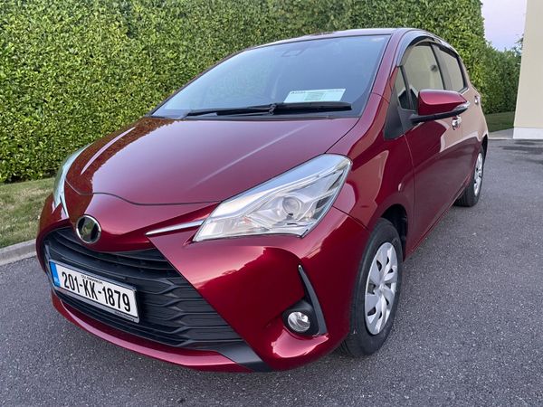 Toyota Vitz Hatchback, Petrol, 2020, Red