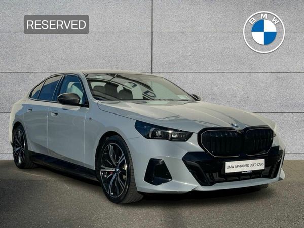 BMW 5-Series Saloon, Petrol Plug-in Hybrid, 2024, Grey