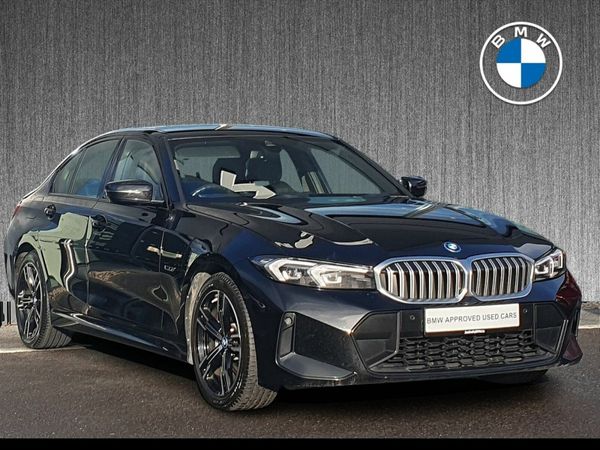 BMW 3-Series Saloon, Petrol Plug-in Hybrid, 2023, Black