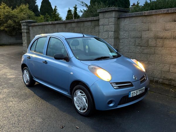 Nissan Micra Hatchback, Petrol, 2007, Blue