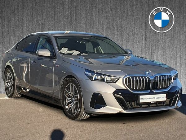 BMW 5-Series Saloon, Petrol Plug-in Hybrid, 2025, Grey