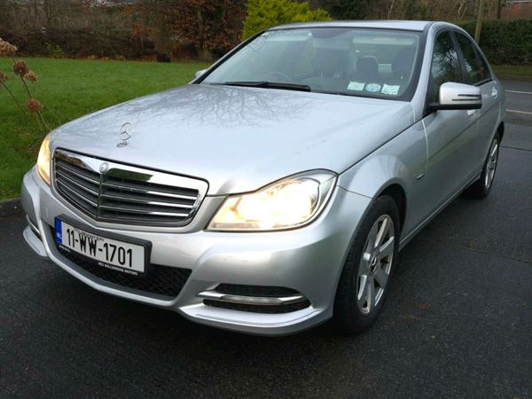 Mercedes-Benz C-Class Saloon, Diesel, 2011, Silver