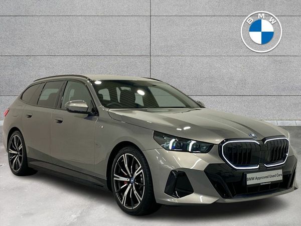 BMW 5-Series Estate, Petrol Plug-in Hybrid, 2024, Grey