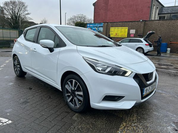 Nissan Micra Hatchback, Petrol, 2019, White