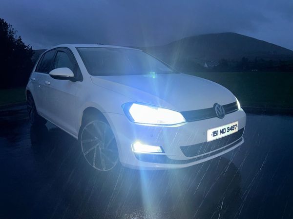 Volkswagen Golf Hatchback, Diesel, 2015, White