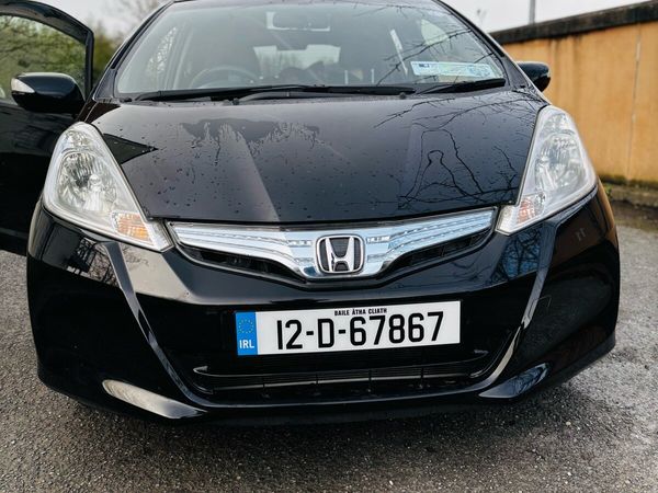 Honda Fit Hatchback, Petrol Hybrid, 2012, Black