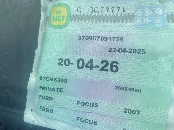 Ford Focus Hatchback, Diesel, 2007, Blue