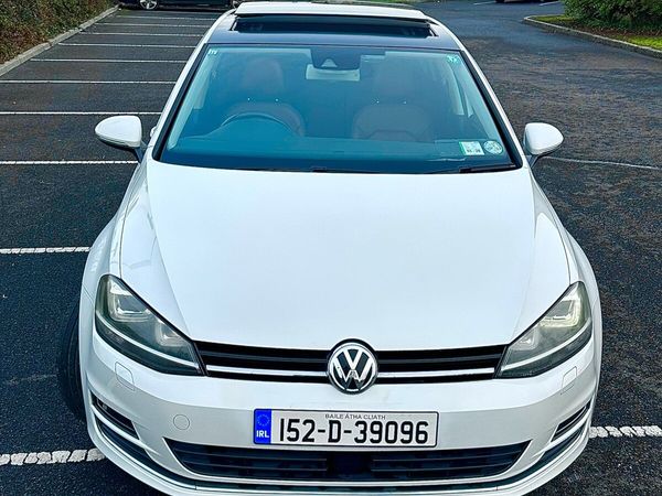 Volkswagen Golf Hatchback, Petrol, 2015, White