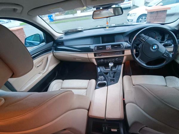 BMW 5-Series Saloon, Diesel, 2010, Black