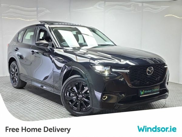 Mazda CX-60 SUV, Petrol Plug-in Hybrid, 2025, Black