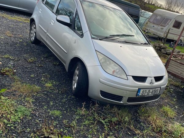 Mitsubishi Colt Hatchback, Petrol, 2007, Silver