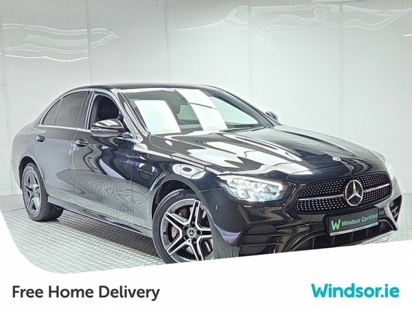 Mercedes-Benz E-Class Saloon, Diesel Hybrid, 2023, Black