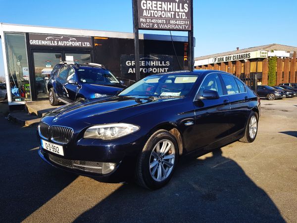 BMW 5-Series Saloon, Diesel, 2012, Blue