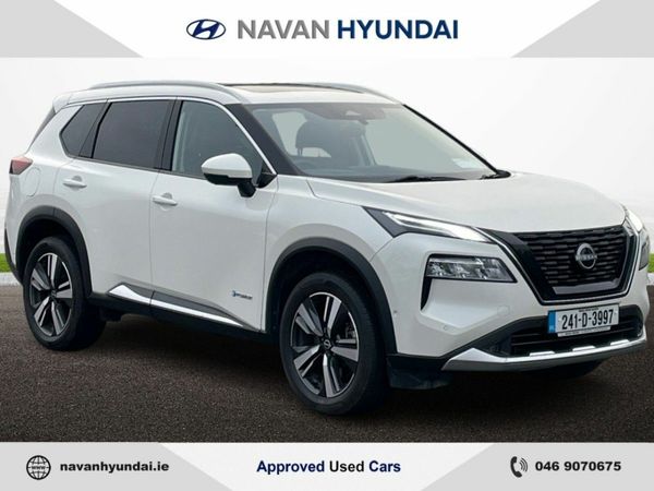 Nissan X-Trail SUV, Petrol Hybrid, 2024, White