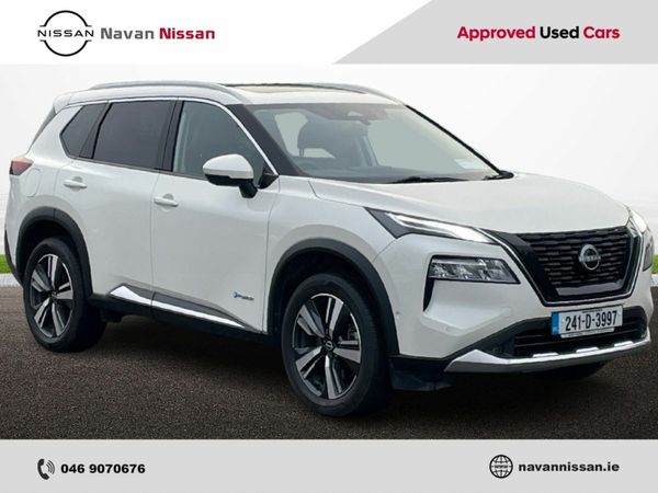 Nissan X-Trail SUV, Petrol Hybrid, 2024, White