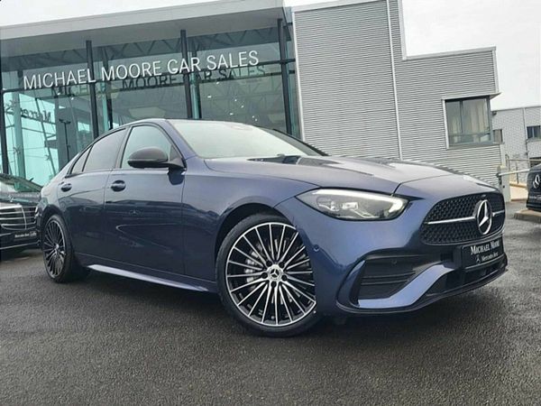 Mercedes-Benz C-Class Saloon, Diesel Hybrid, 2026, Blue