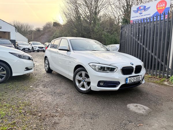 BMW 1-Series Hatchback, Diesel, 2016, White