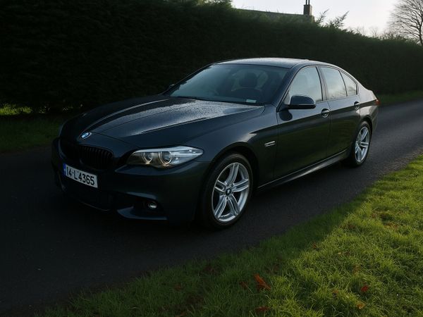 BMW 5-Series Saloon, Diesel, 2012, Black