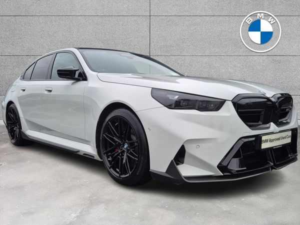 BMW M5 Saloon, Petrol Plug-in Hybrid, 2025, White