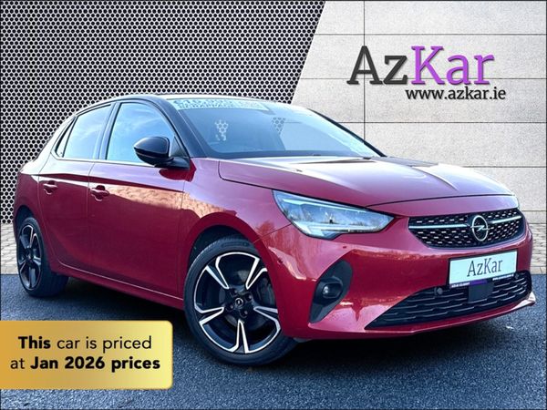 Opel Corsa Hatchback, Petrol, 2022, Red