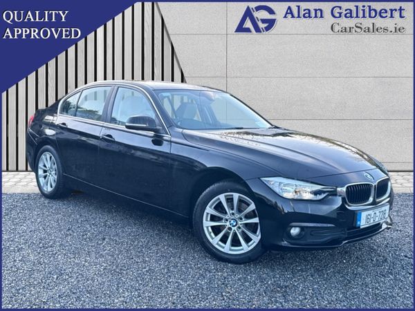 BMW 3-Series Saloon, Diesel, 2016, Black