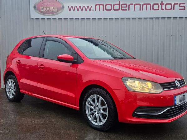 Volkswagen Polo Hatchback, Petrol, 2016, Red