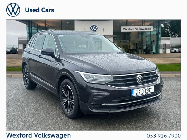 Volkswagen Tiguan SUV, Diesel, 2021, Black
